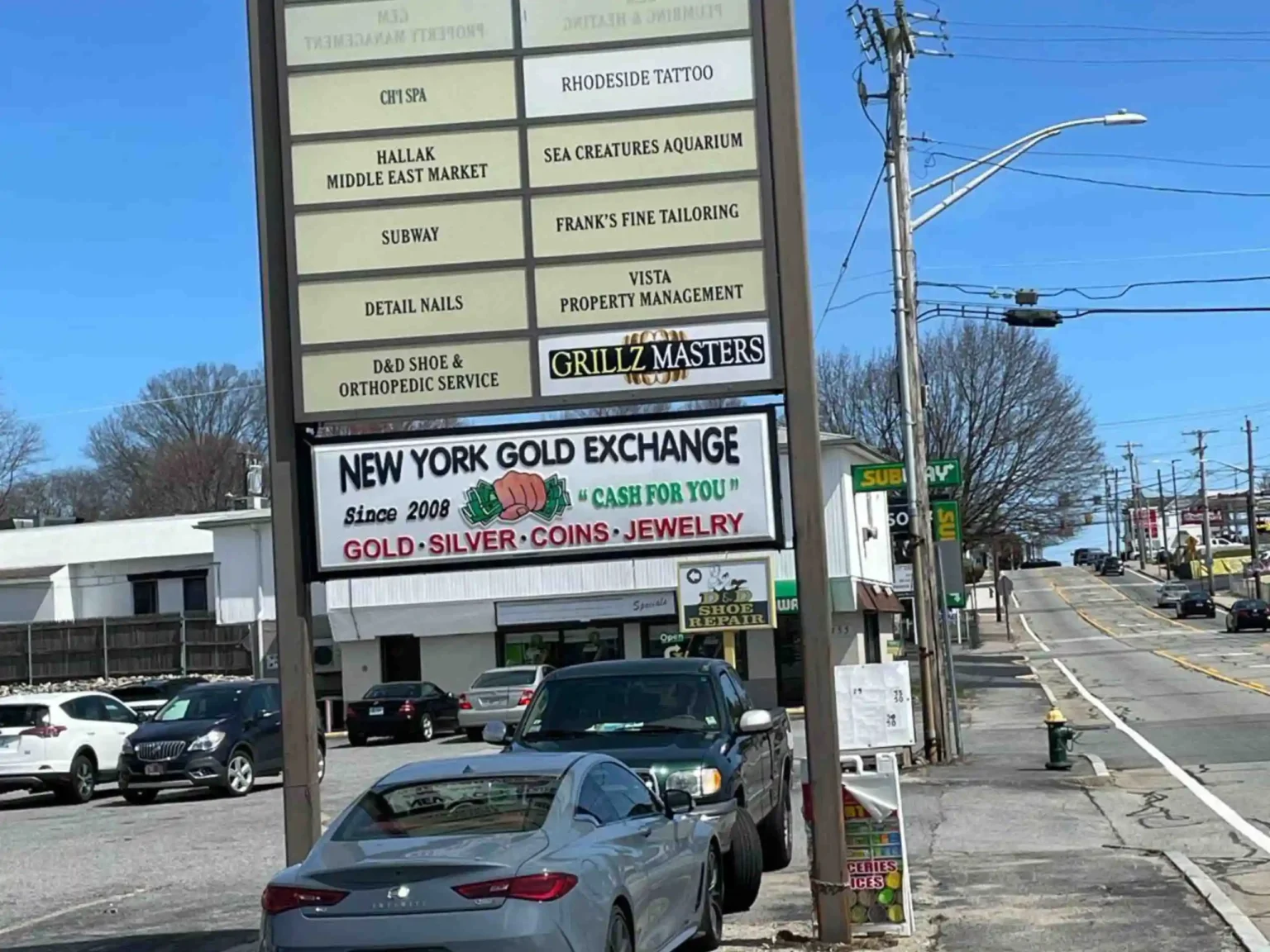 Newyork gold exchange board
